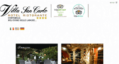 Desktop Screenshot of hotelsancarlo.it